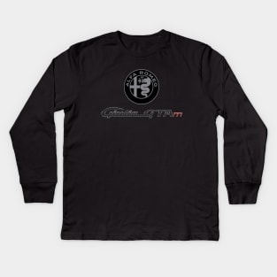 Alfa Romeo Giulia GTAm Kids Long Sleeve T-Shirt